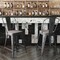 Flash Furniture Clear Coat Metal Counter Stool & Gray Poly Seat XU-DG-TP001B-24-PL1G-GG - alternate 8